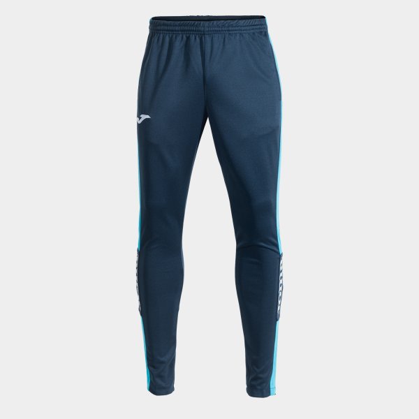 Kalhoty Joma Championship IV tmavě modrá-tyrkysová – tréninkové kalhoty
