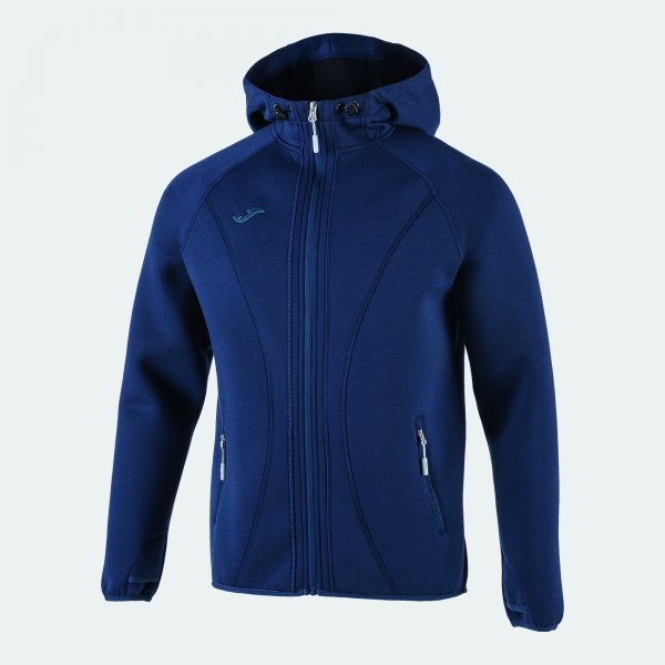 Zimní bunda Joma Basilea Softshell Hoodie – tmavě modrá