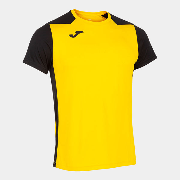 Tričko Joma Record II žlutá-černá – sportovní tričko