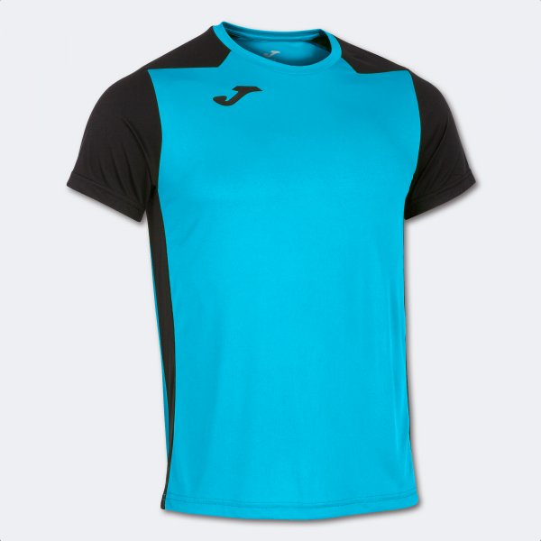 Tričko Joma Record II fluo-tyrkysová