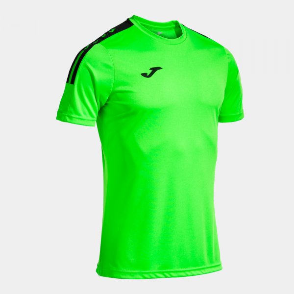 Tričko Joma Eco Essential zelená-černá