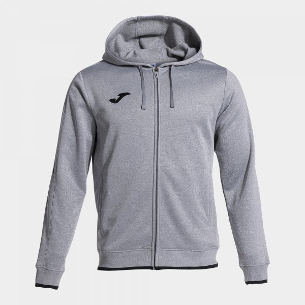 Mikina Joma Olimpiada Zip-Up Hoodie Melange šedá