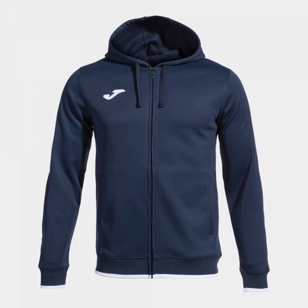 Mikina Joma Olimpiada Zip-Up Hoodie tmavě modrá