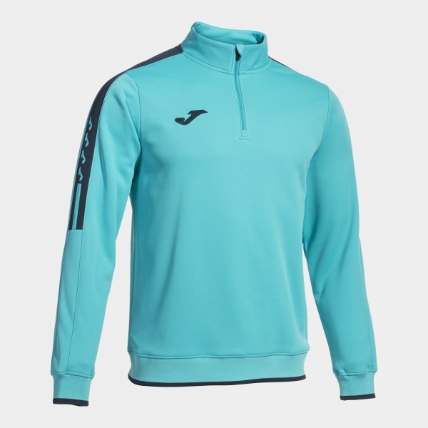 Sportovní mikina Joma Olimpiada fluo-tyrkysová