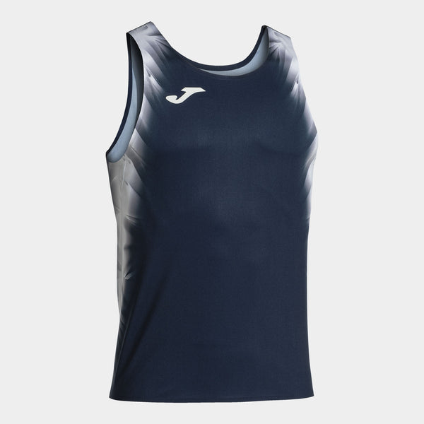 Tílko Joma Elite XI Tank Top tmavě modrá-bílá – běžecké tílko