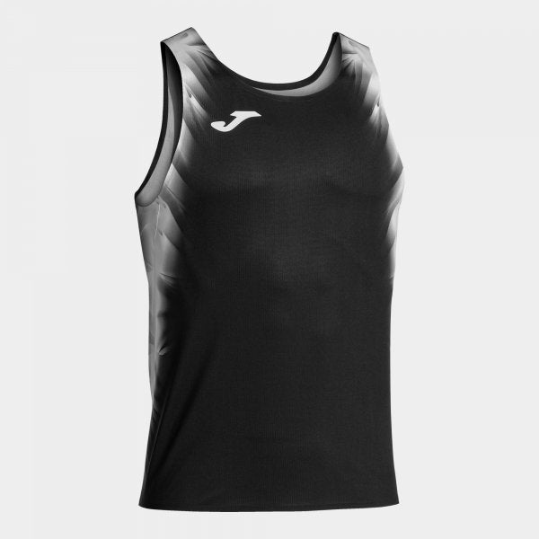 Tílko Joma Elite XI Tank Top černá-bílá – běžecké tílko