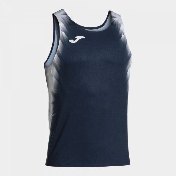 Tílko Joma Elite XI Tank Top tmavě modrá-bílá – běžecké tílko