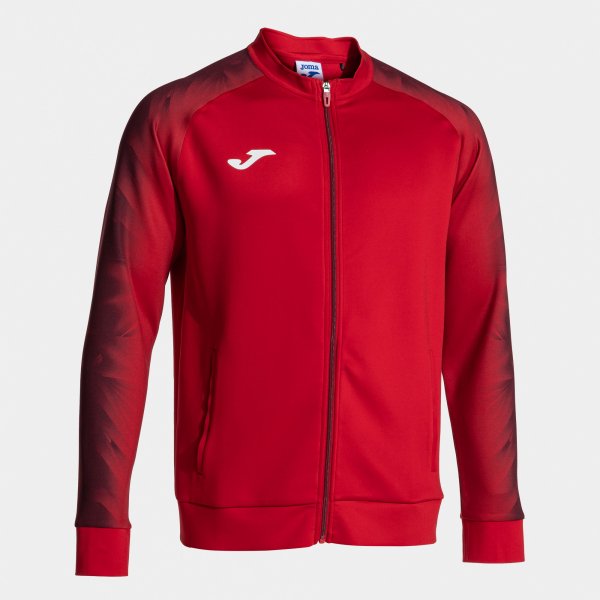 Mikina Joma Elite XI Full Zip červená