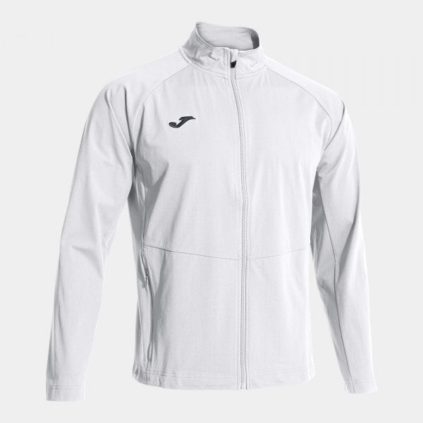 Mikina Joma Doha II Full Zip bílá