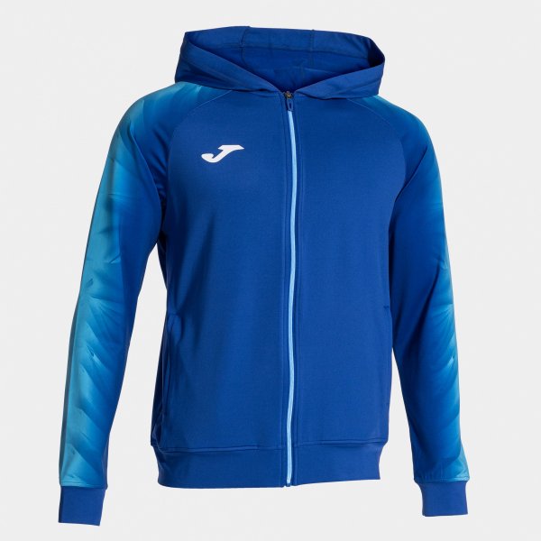 Mikina Joma Elite XI Zip-Up Hoodie královská modrá