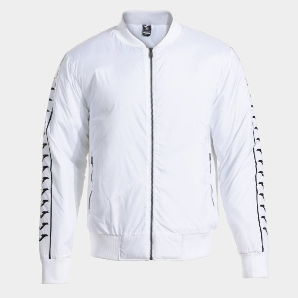 Zimní bunda Icono Street Bomber – bílá-černá