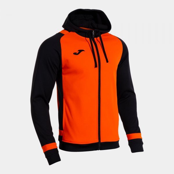 Mikina Joma Phoenix III Zip-Up Hoodie oranžová-černá