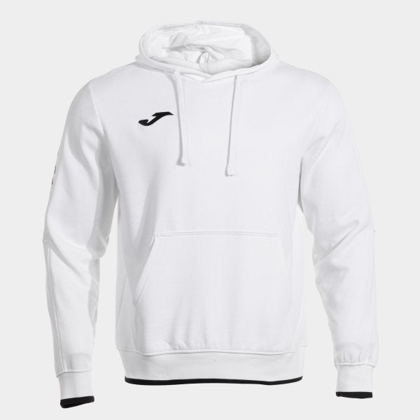 Bílá mikina Joma Olimpiada Hoodie s kapucí
