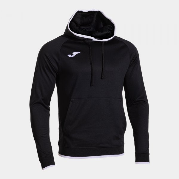Mikina s kapucí Joma Combi Premium Hoodie černá-bílá