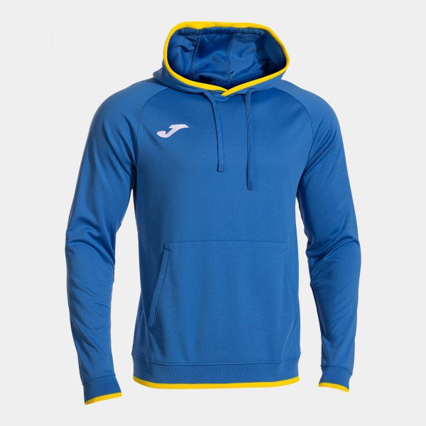 Mikina Combi Premium Hoodie královská modrá-žlutá