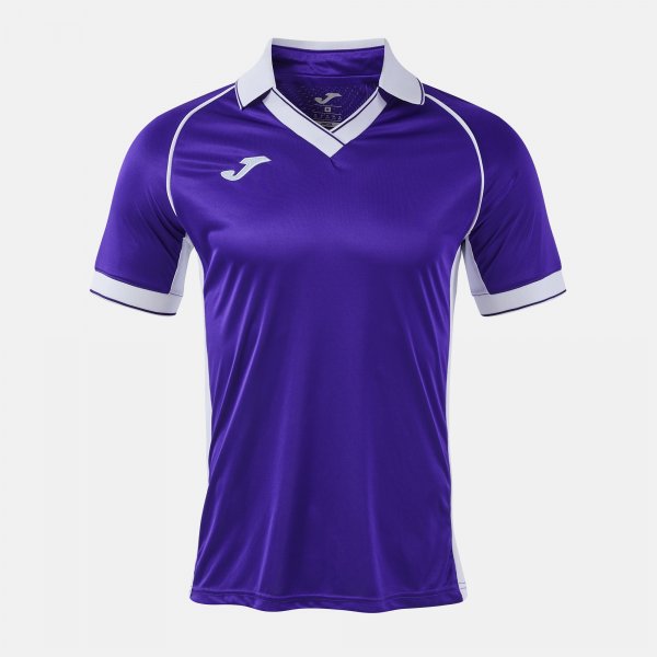 Polokošile Joma Vintage Eco Retro fialová-bílá