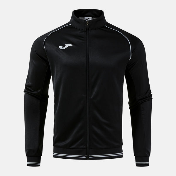 Mikina Joma Vintage Eco Retro Full Zip černá-šedá