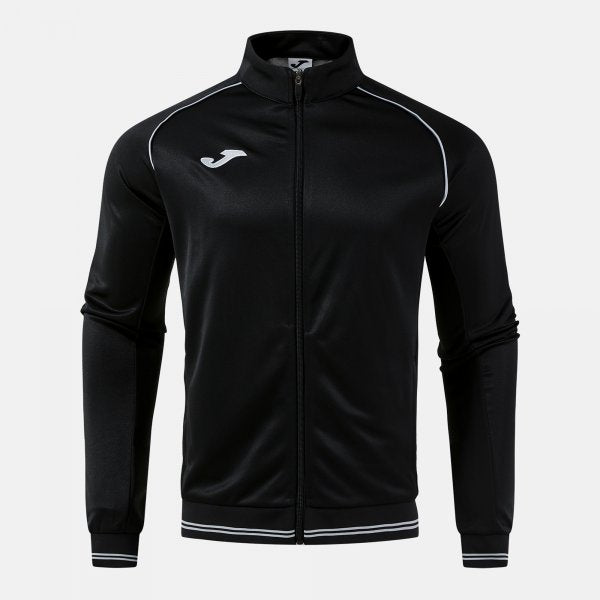 Mikina Joma Vintage Eco Retro Full Zip černá-šedá