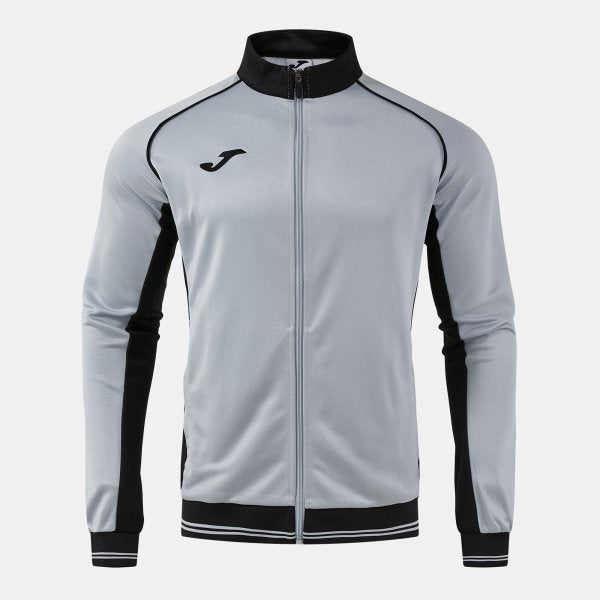 Mikina Joma Vintage Eco Retro Full Zip šedá-černá