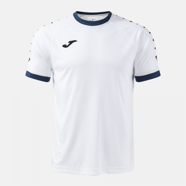 Tričko Joma Icono bílá-tmavě modrá, sportovní dres