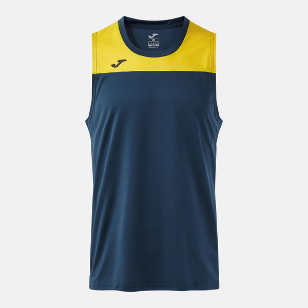 Tmavě modro-žluté sportovní tričko Joma Phoenix III