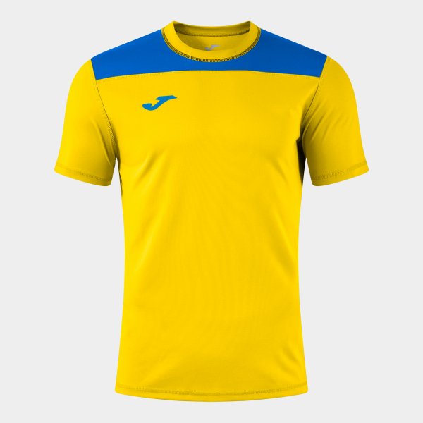 Tričko Joma Phoenix III žlutá-královská modrá, sportovní tričko