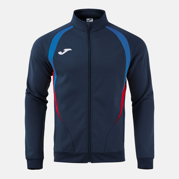 Mikina Joma Championship Full Zip tmavě modrá královská