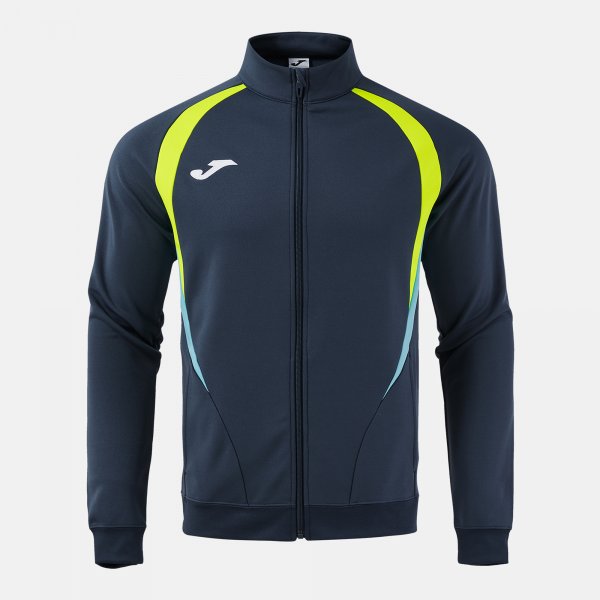 Mikina Joma Championship Full Zip tmavě modrá