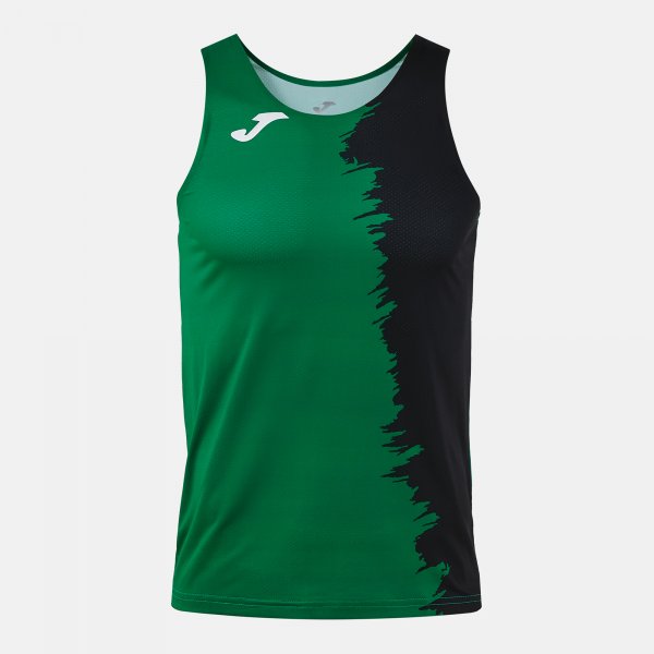 Tílko Joma City III Tank Top černá – běžecké tílko