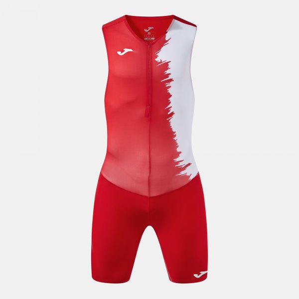 Body Joma City III Sport Suit červená-bílá – sportovní body