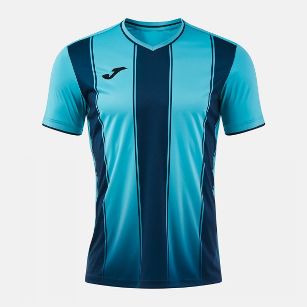 Tričko Joma Tiger VIII fluo-tyrkysová, sportovní tričko