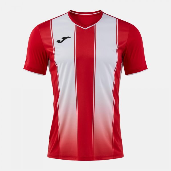 Tričko Joma Tiger VIII červená-bílá, sportovní tričko