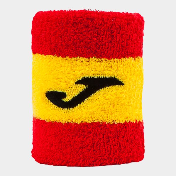 Joma Red-Yellow-Red Wristband – potítko na zápěstí