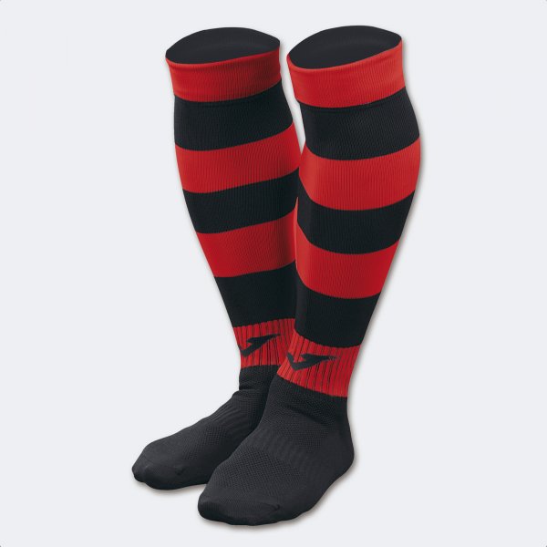 Fotbalové ponožky Joma Zebra Mid-Calf II černá-červená