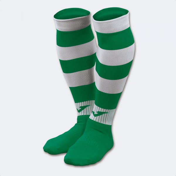 Fotbalové ponožky Joma Zebra Mid-Calf II zelená-bílá