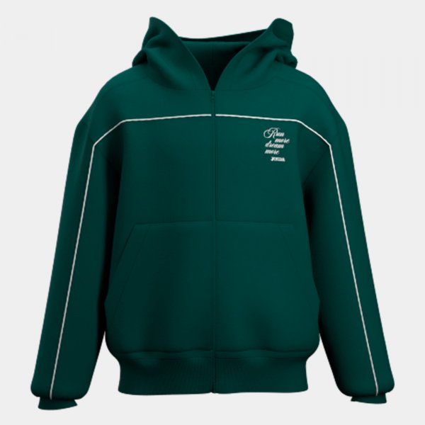 Mikina Joma Kids Zip Up – zelená