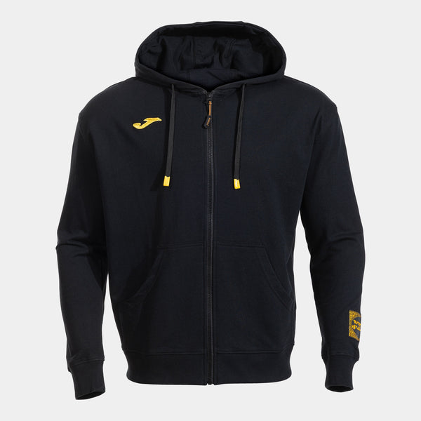 Černá mikina Joma Combat Zip-Up Hoodie