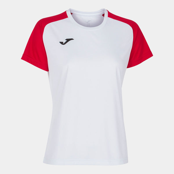 Tričko Joma Academy IV bílá-červená – sportovní tričko