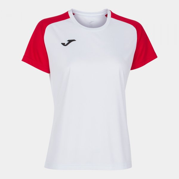 Tričko Joma Academy IV bílá-červená – sportovní tričko