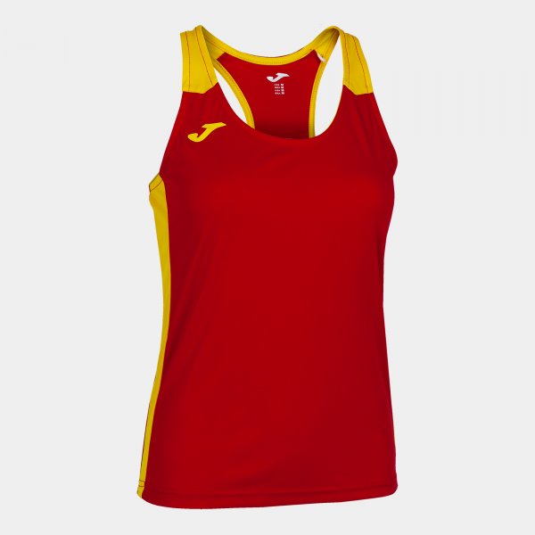 Tričko Joma Record II červená-žlutá – sportovní tričko