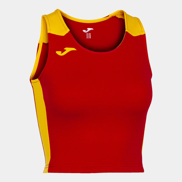 Tričko Joma Top Record II červená-žlutá - dres a tričko
