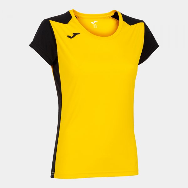 Tričko Joma Record II žlutá-černá – sportovní tričko