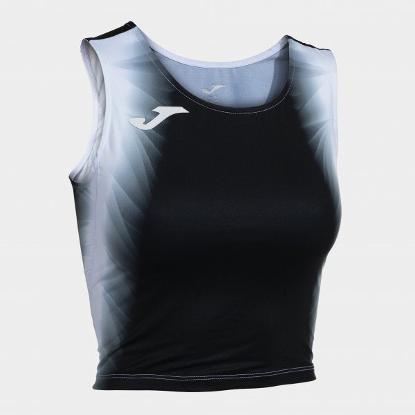 Tílko Joma Elite XI Top černá-bílá – běžecké tílko