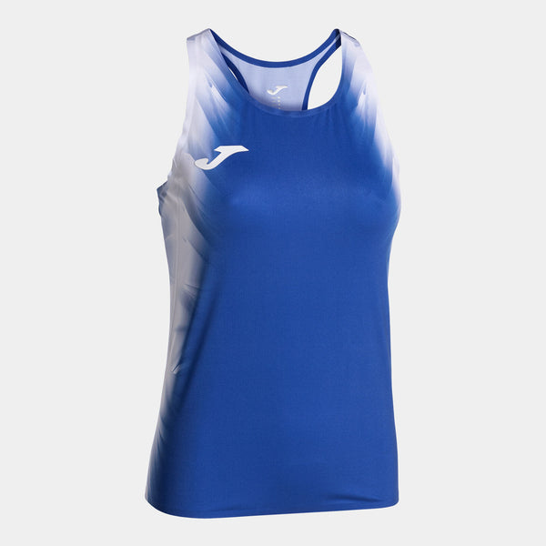 Tílko Joma Elite XI Tank Top královská modrá-bílá – běžecké tílko