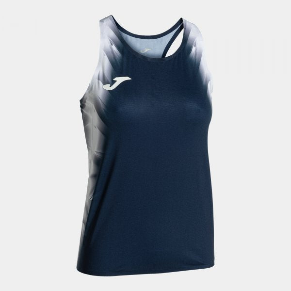 Tílko Joma Elite XI Tank Top tmavě modrá-bílá – běžecké tílko