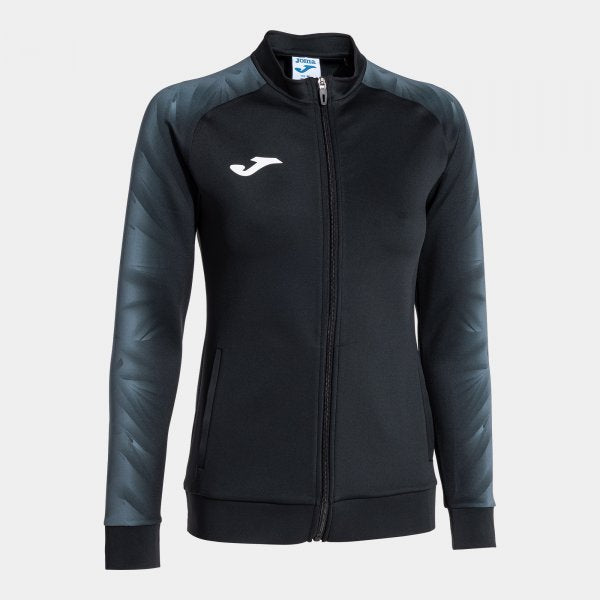 Mikina Joma Elite XI Full Zip černá-antracitová