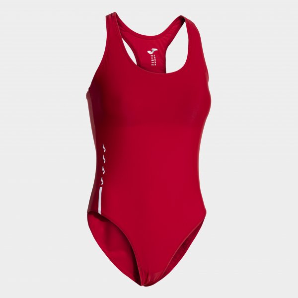 Dámské jednodílné plavky Joma Shark III Swimsuit červené