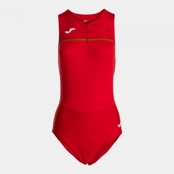 Body Joma Record III Bodysuit červená – atletické body