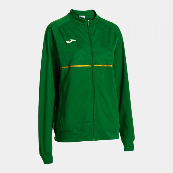 Zelená mikina Joma Record III Full Zip