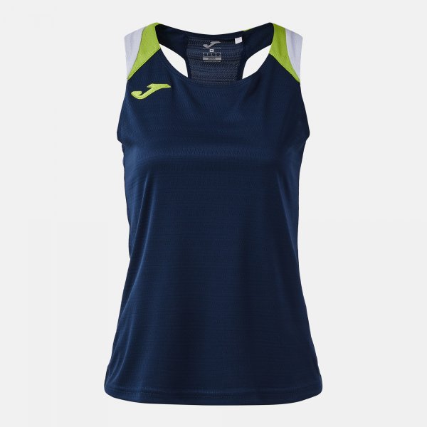 Tílko Joma Terra Tank Top tmavě modrá-limetková